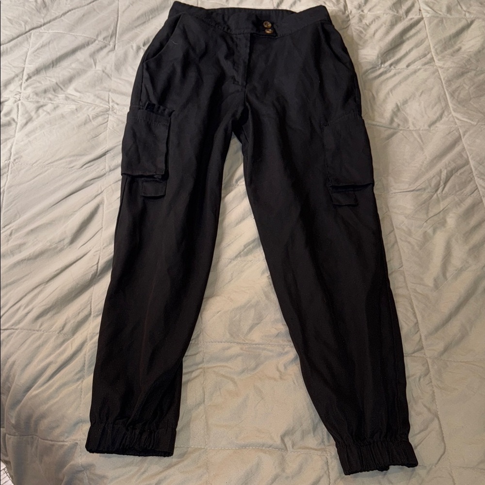 SHEIN Men's Dark Cargo Pants